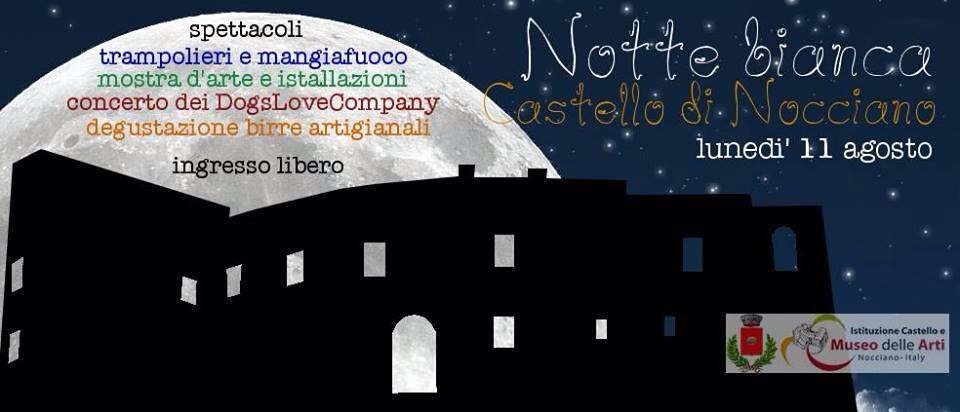 Notte bianca al Castello di Nocciano